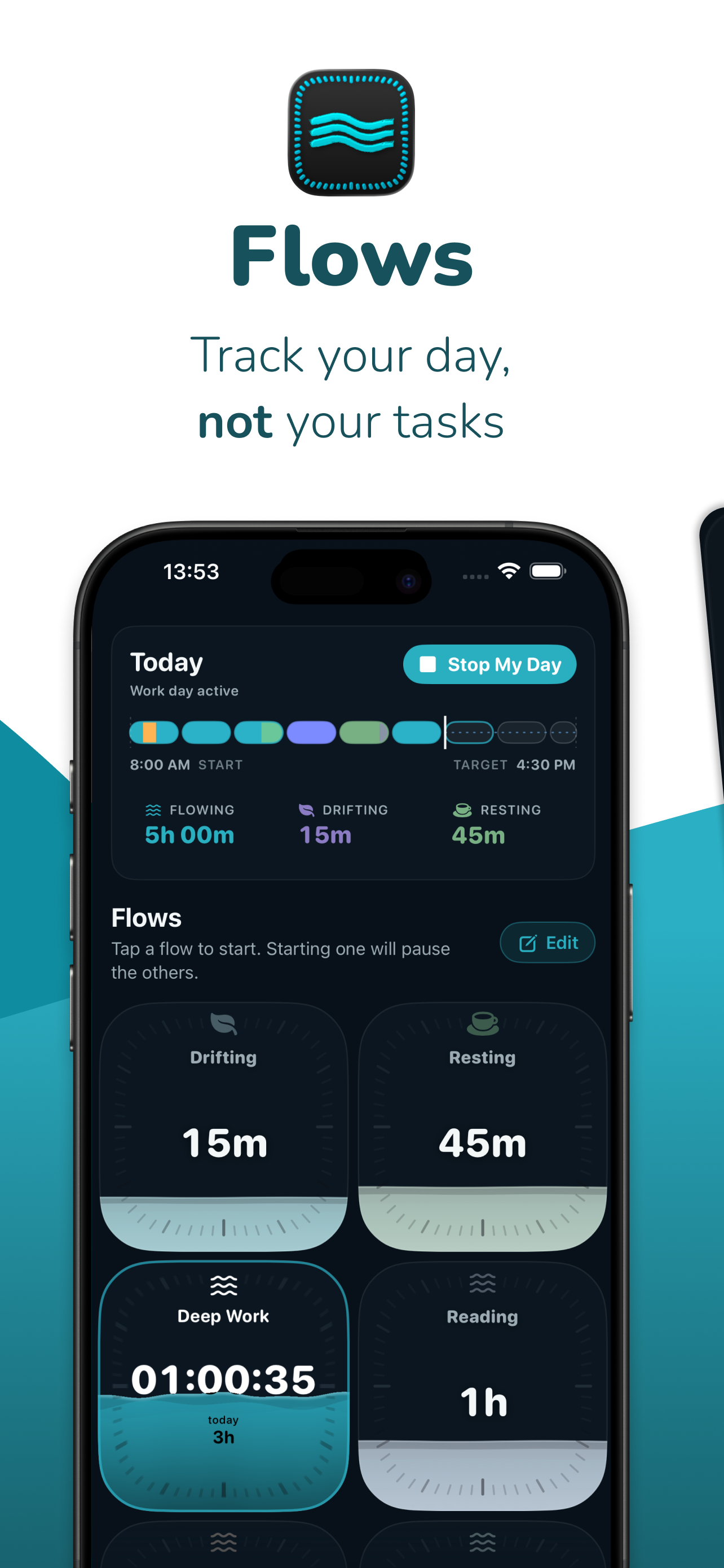 Flows · Time Tracker gallery image