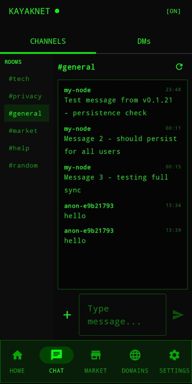 Kayaknet Mobile App Launch - Screenshot 5 showing product features and functionality