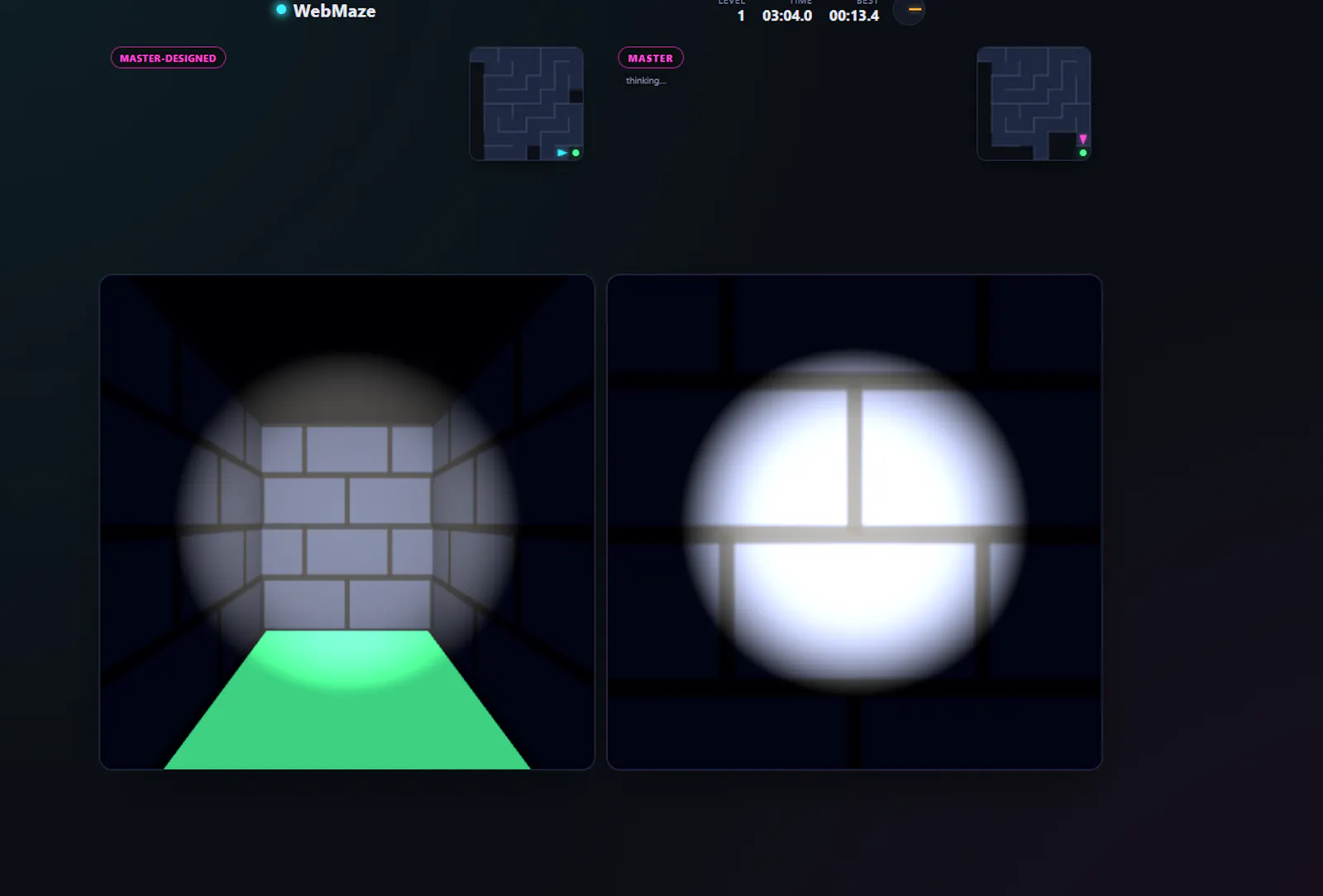 Web-Maze Human vs Astra screenshot 3