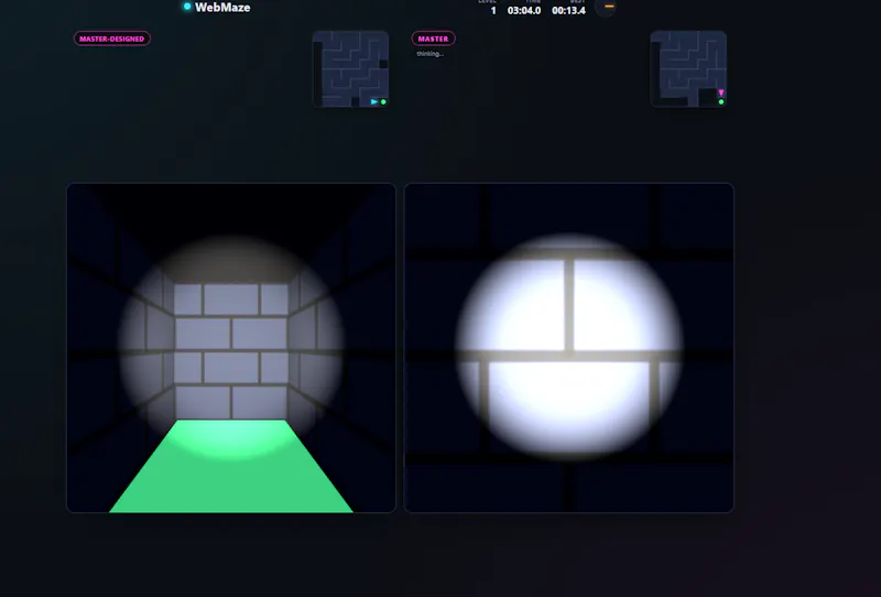 Web-Maze Human vs Astra screenshot 3