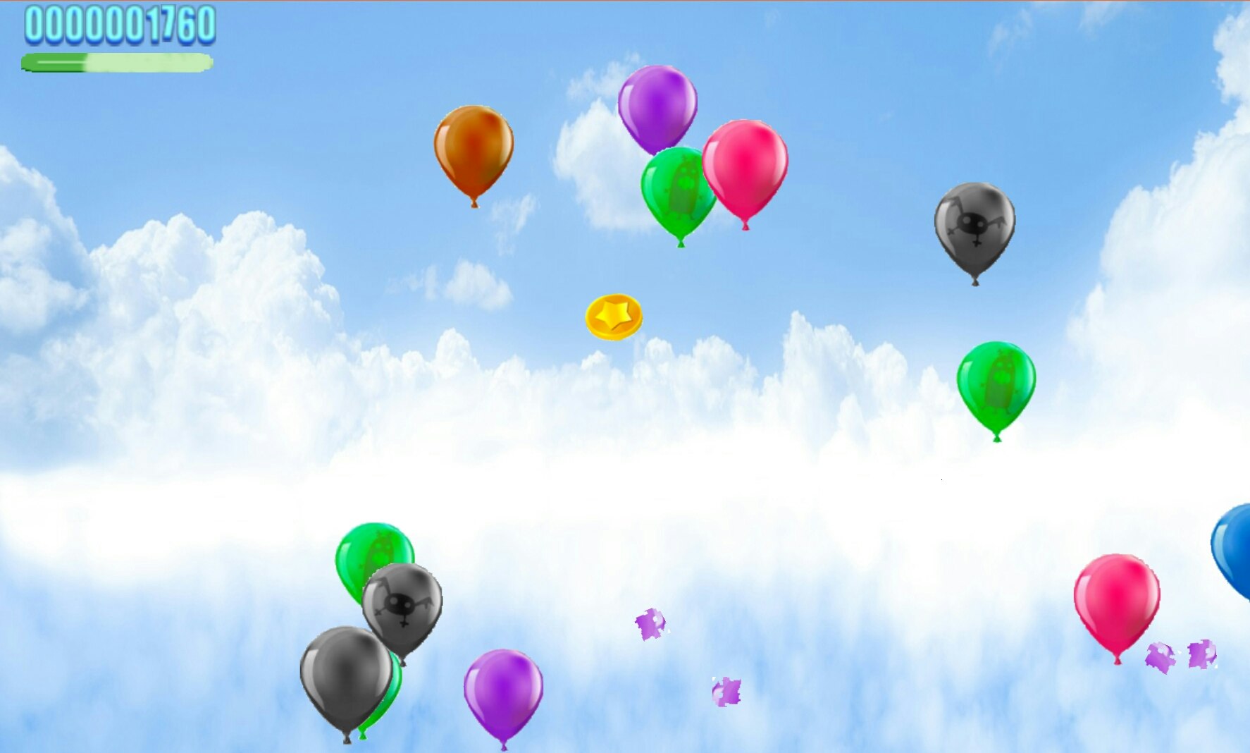 Balloon pop and coins gallery image