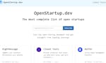 Open Startup image