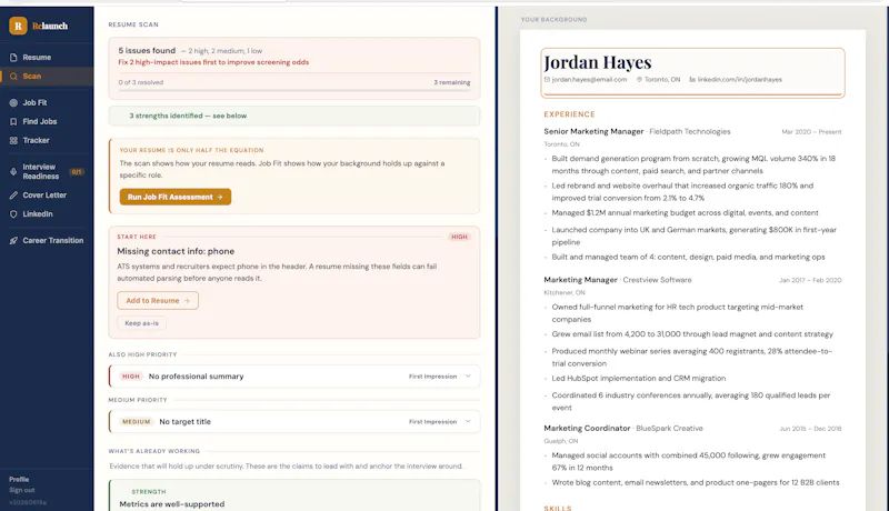 RelaunchHQ screenshot 6
