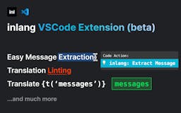 inlang IDE Extension (i18n) media 1
