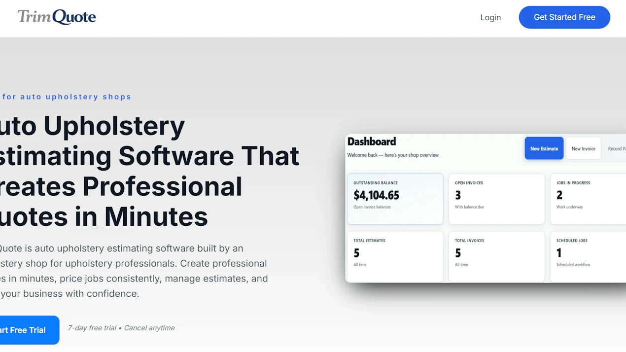 TrimQuote product