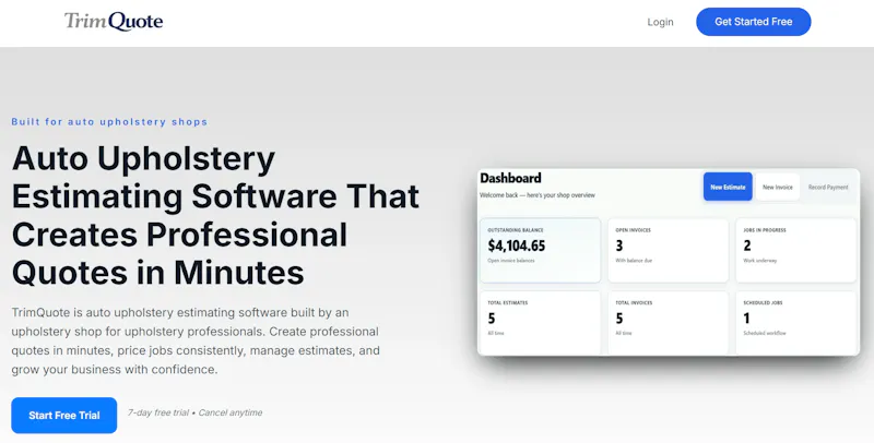 TrimQuote screenshot 1