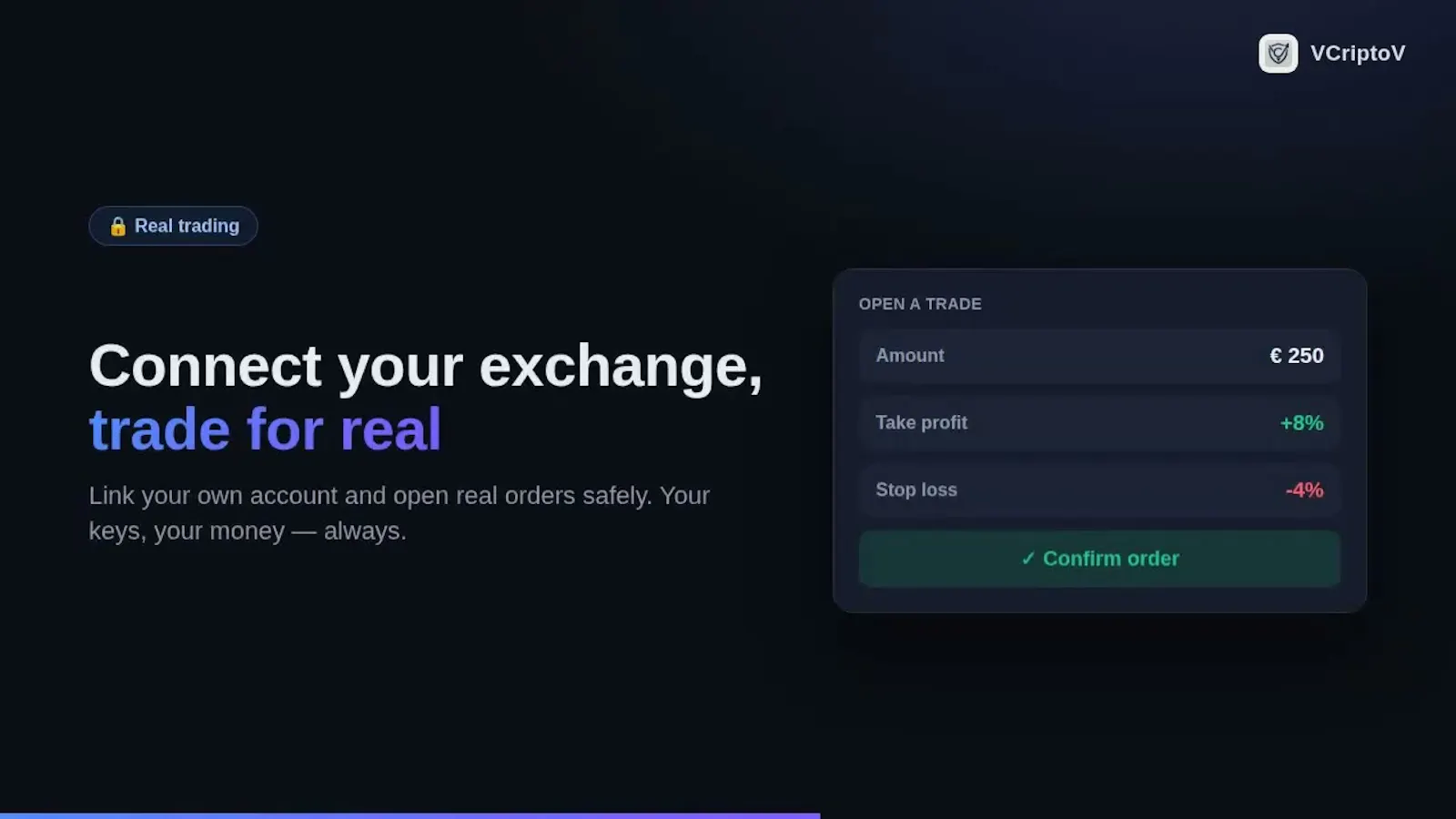 VCriptoV screenshot 1 (video preview)