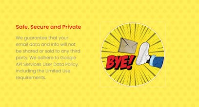 BYE! The Gmail Blocking Extension gallery image
