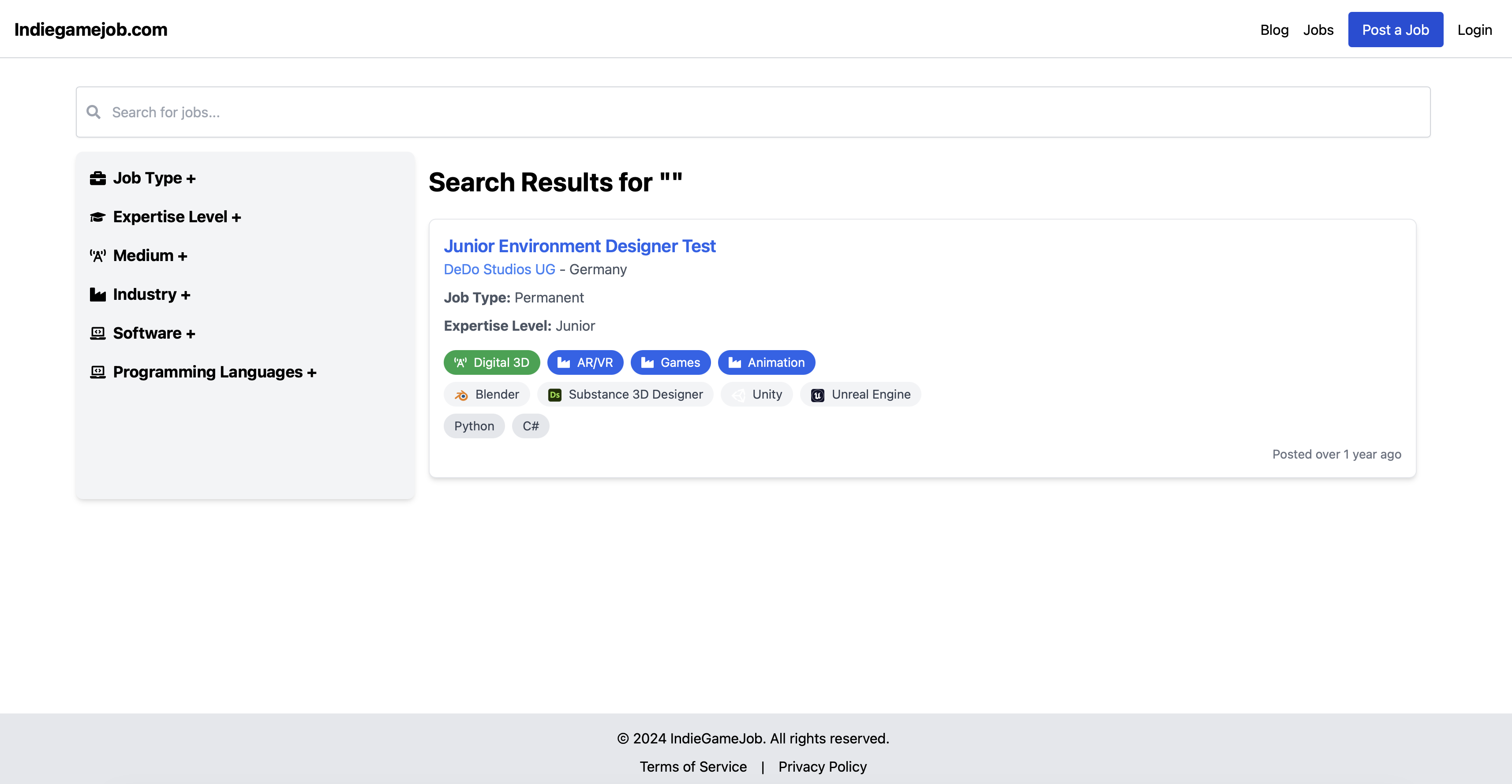 indiegamejob.com gallery image