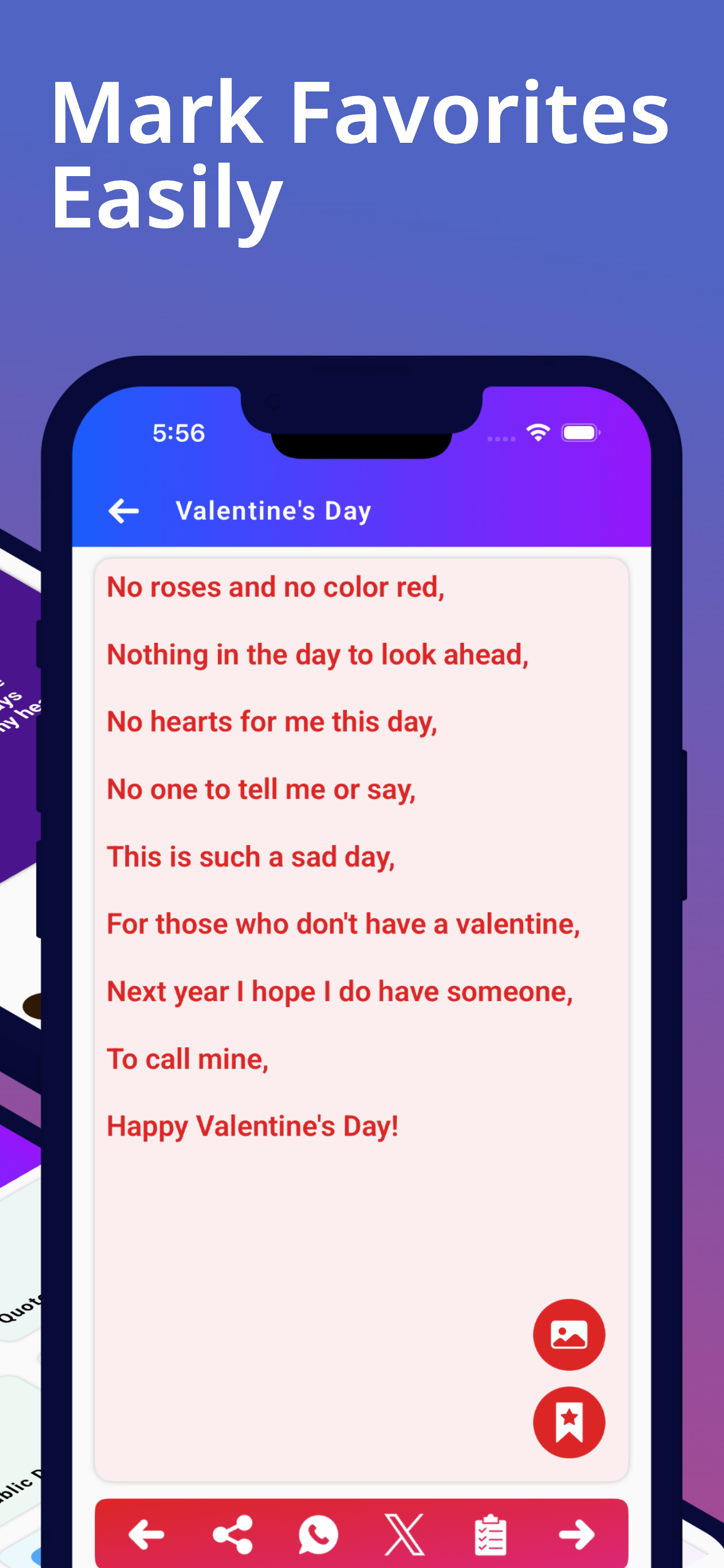 Messages, Quotes and Wishes - Screenshot 3 showing product features and functionality