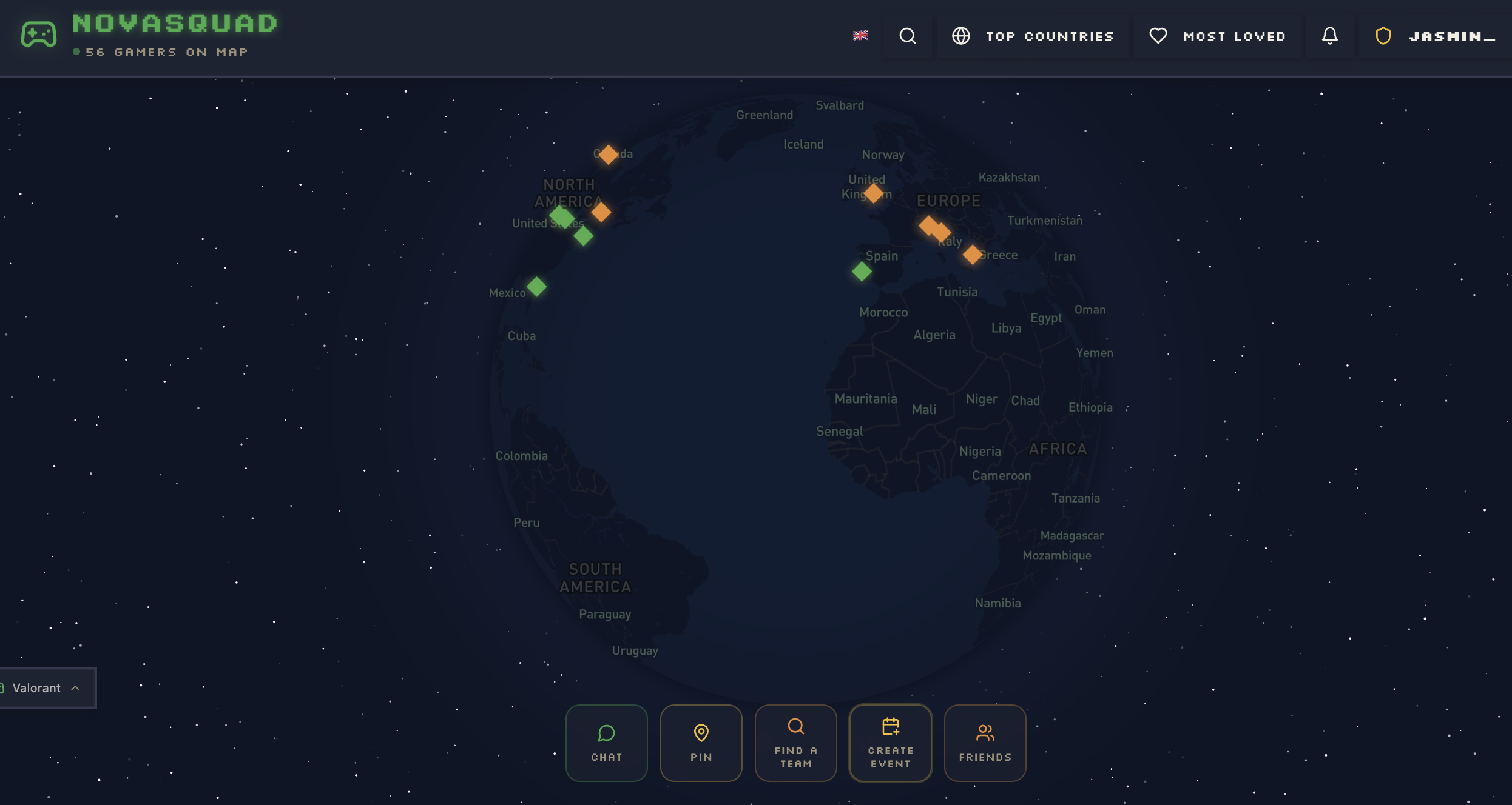 NovaSquad - Screenshot 2 showing product features and functionality