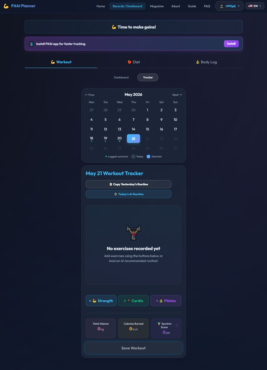 FitAI Planner gallery image