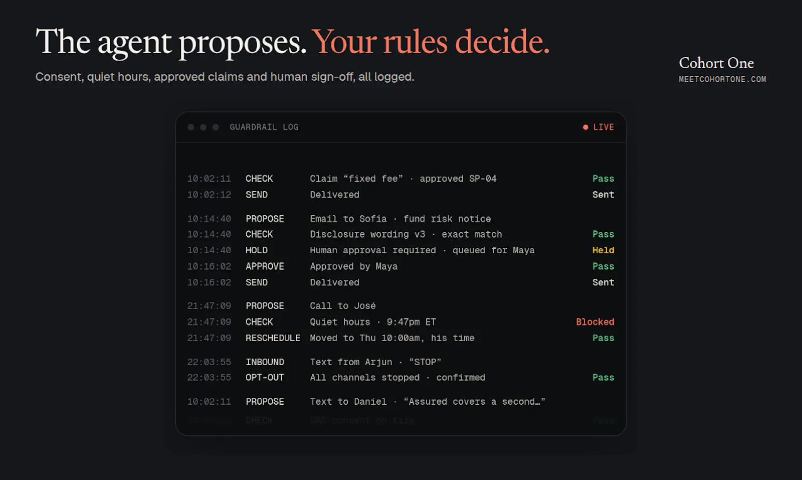 Cohort One screenshot 6