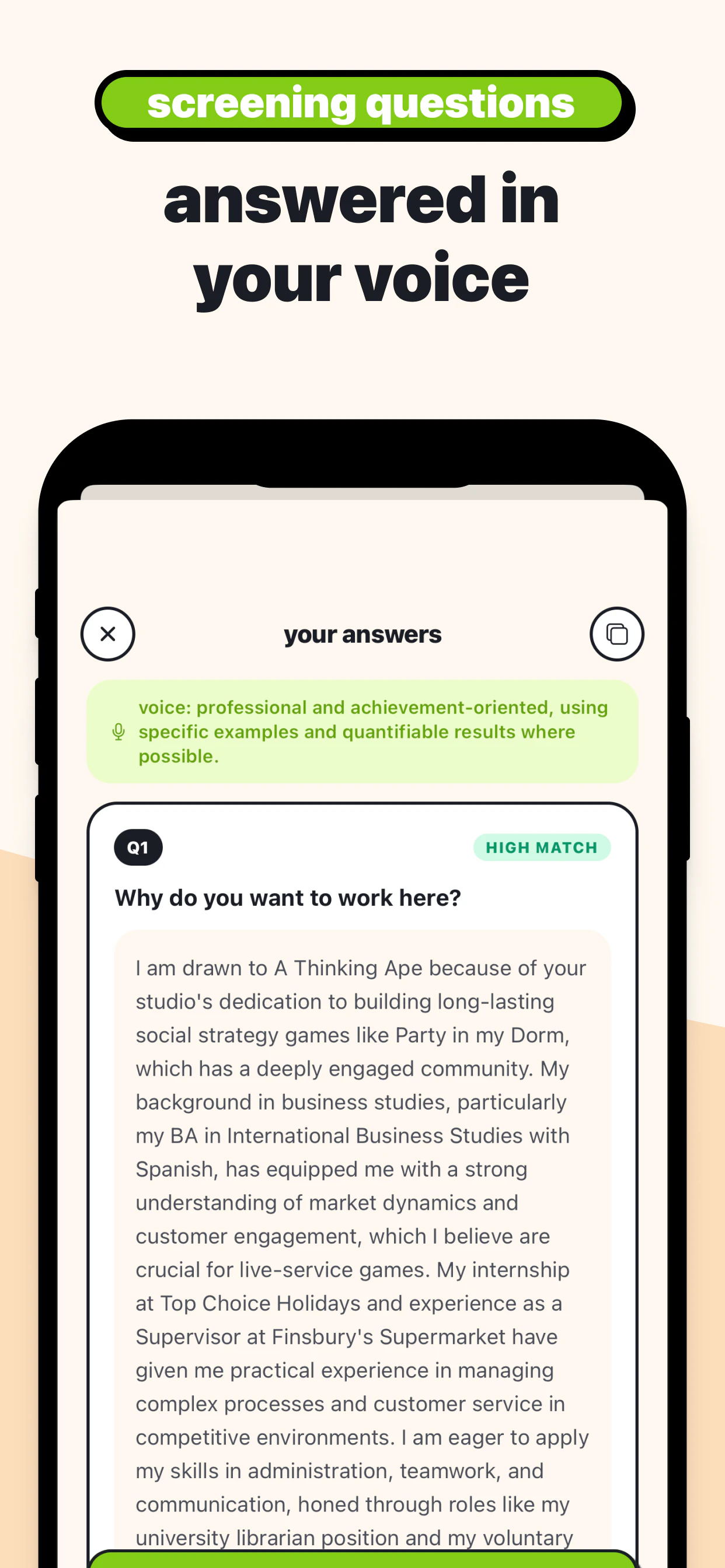 Waddle: CV & Interview Assistant screenshot 3