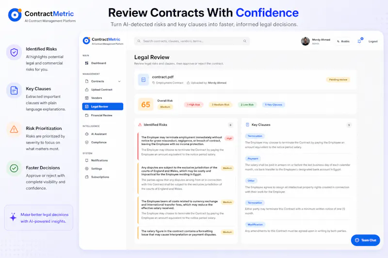 ContractMetric screenshot 4