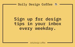 Daily Design Coffee ☕ media 2