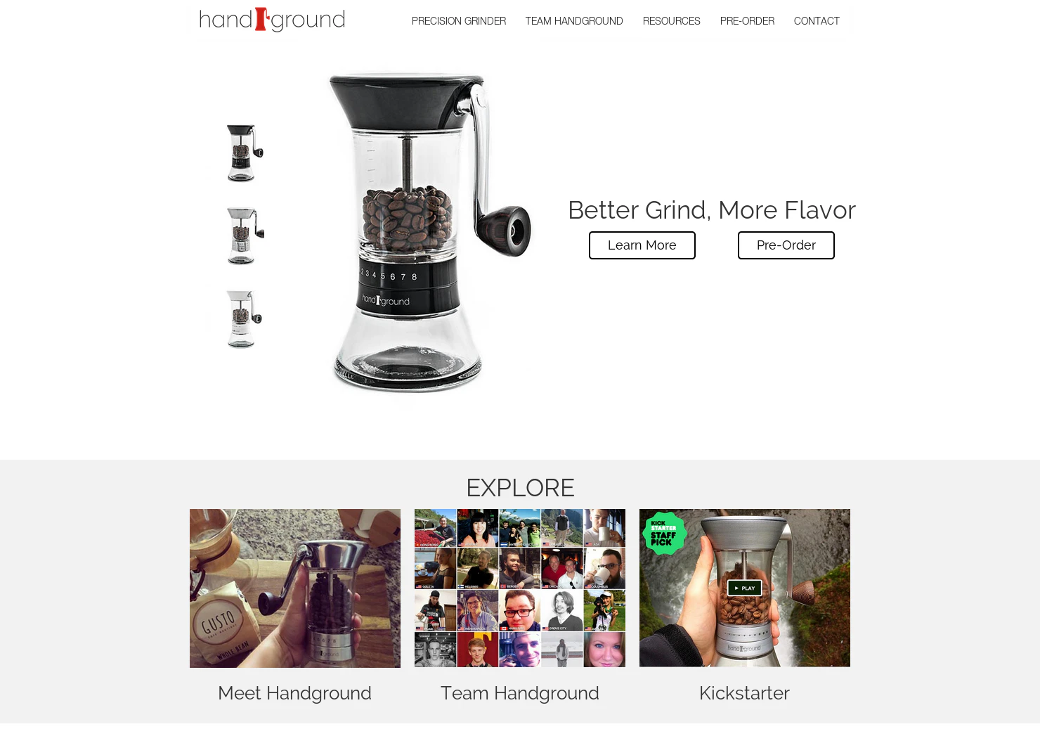 Handground Coffee Grinder