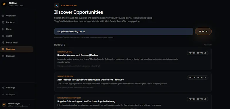 BidPilot screenshot 4