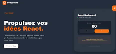 CoreEngine: The Indie Hacker PHP Stack gallery image