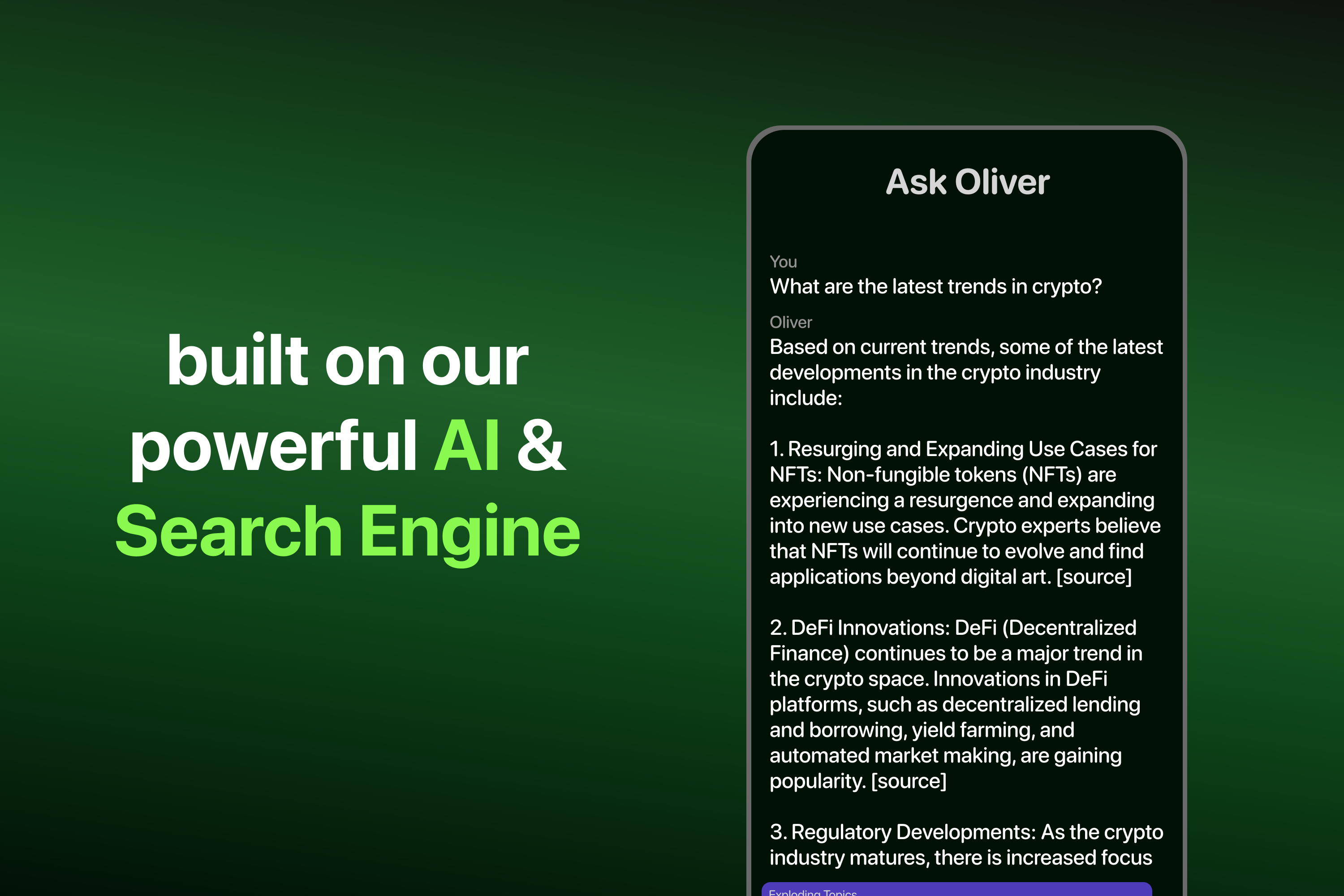 Oliver AI gallery image