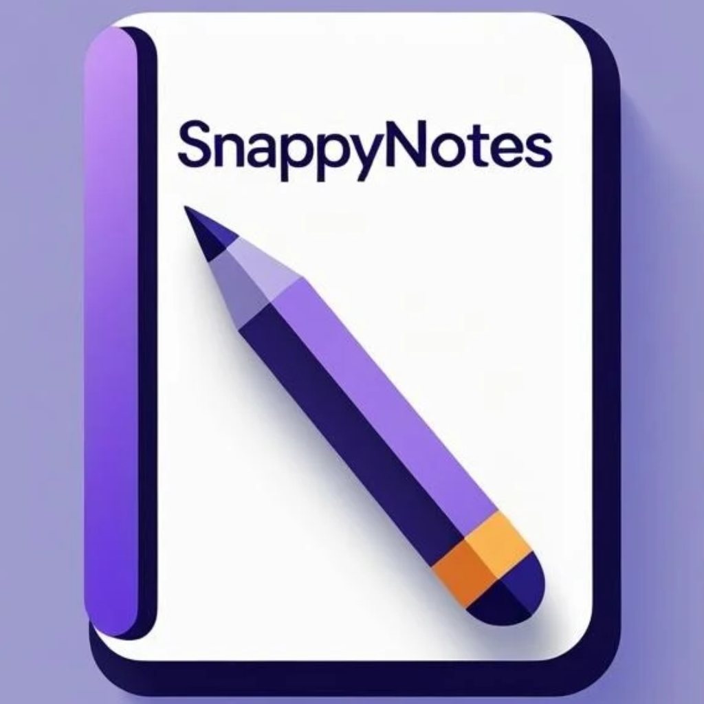 SnappyNotes - Product Hunt launch logo and brand identity