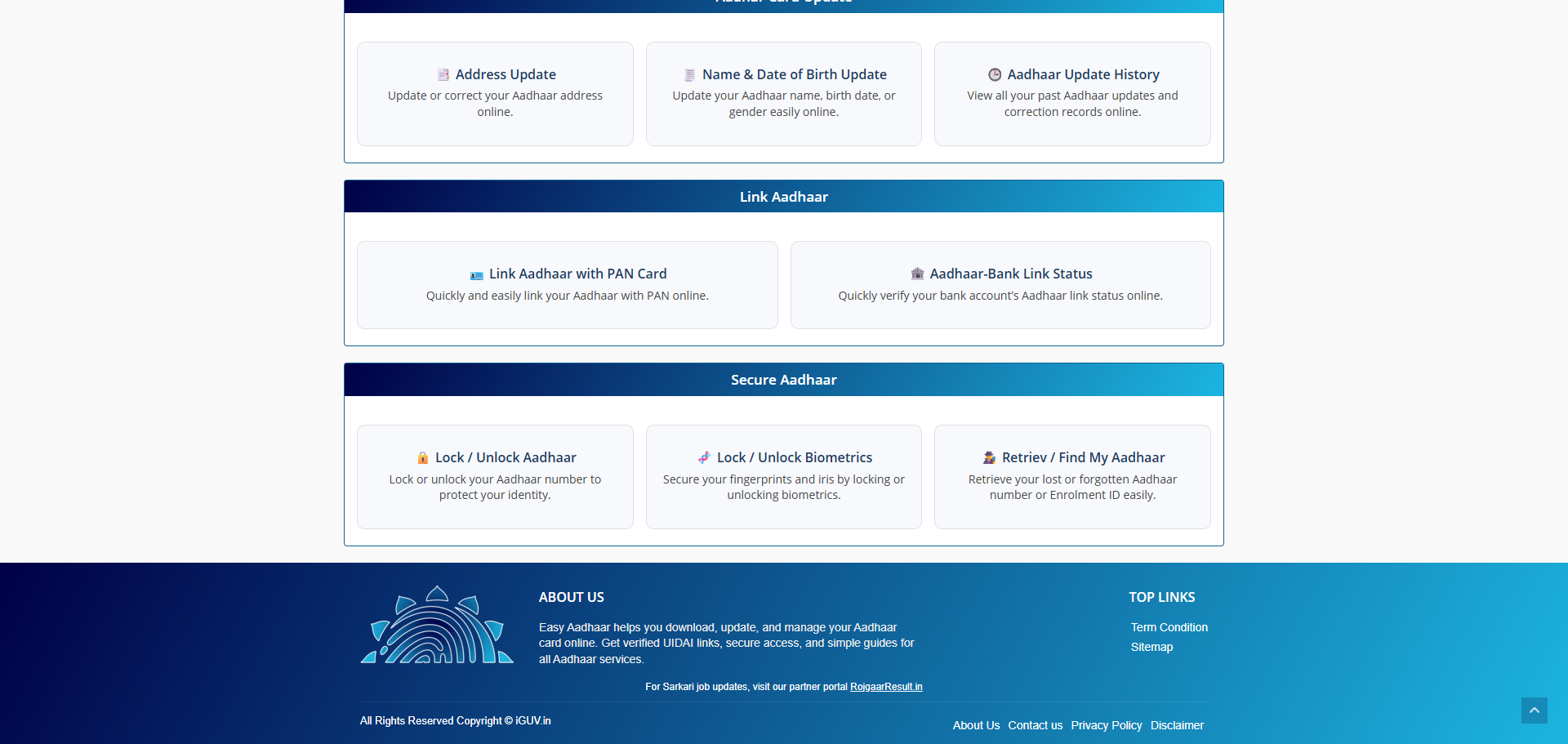 iGUV – India’s Govt Info Portal gallery image