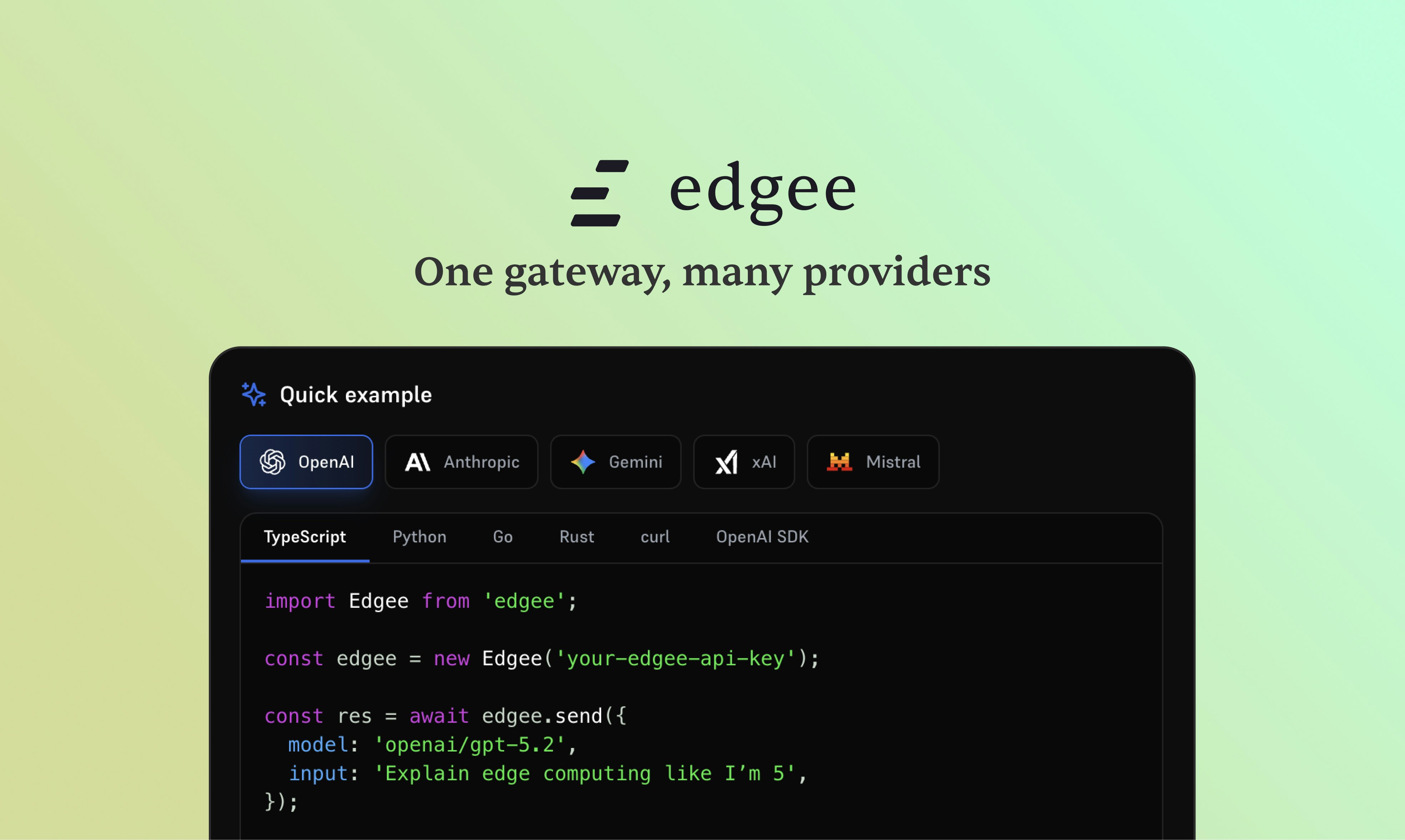 Edgee gallery image