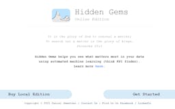 Hidden Gems Machine Learning media 1