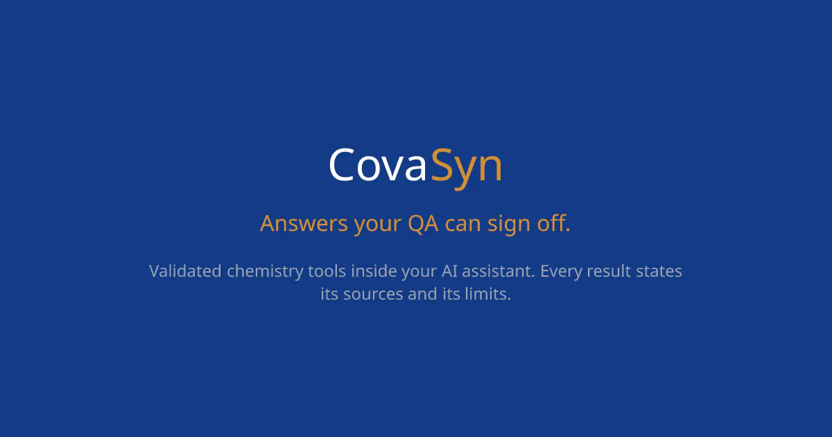 CovaSyn Chemistry Tools gallery image