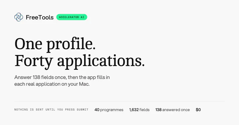 Accelerator AI by Lovie.co screenshot 2