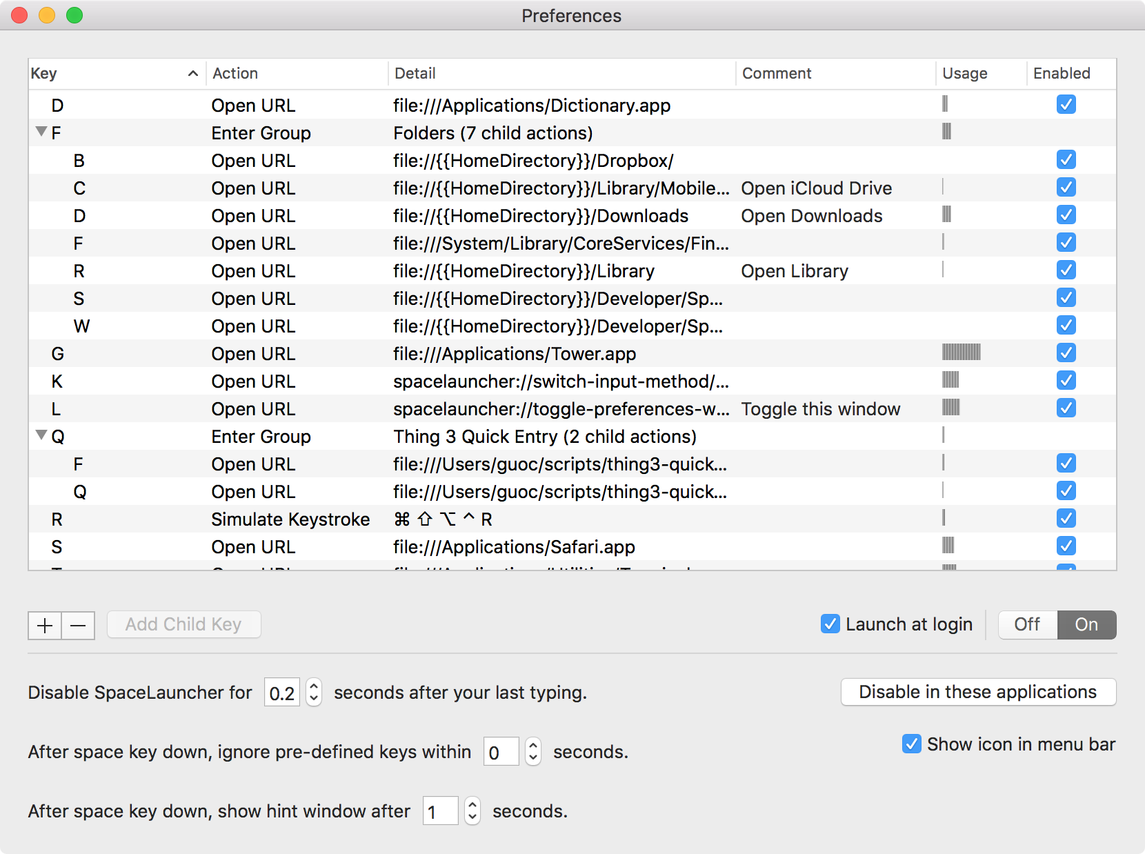 SpaceLauncher for Mac gallery image