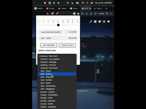 Multi Zone Sync Clock gallery image