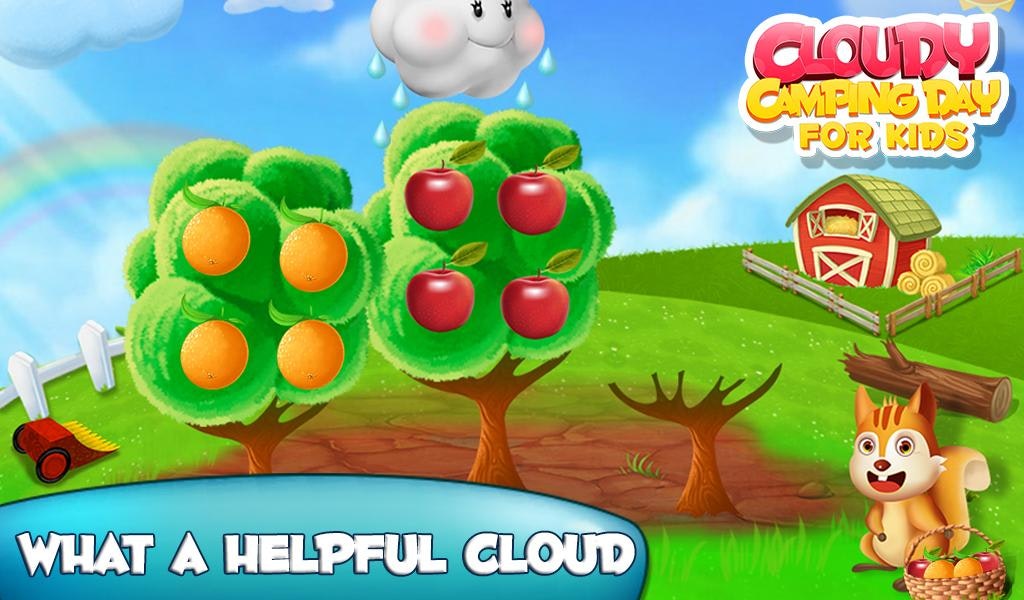 Cloudy Camping Day For Kids gallery image