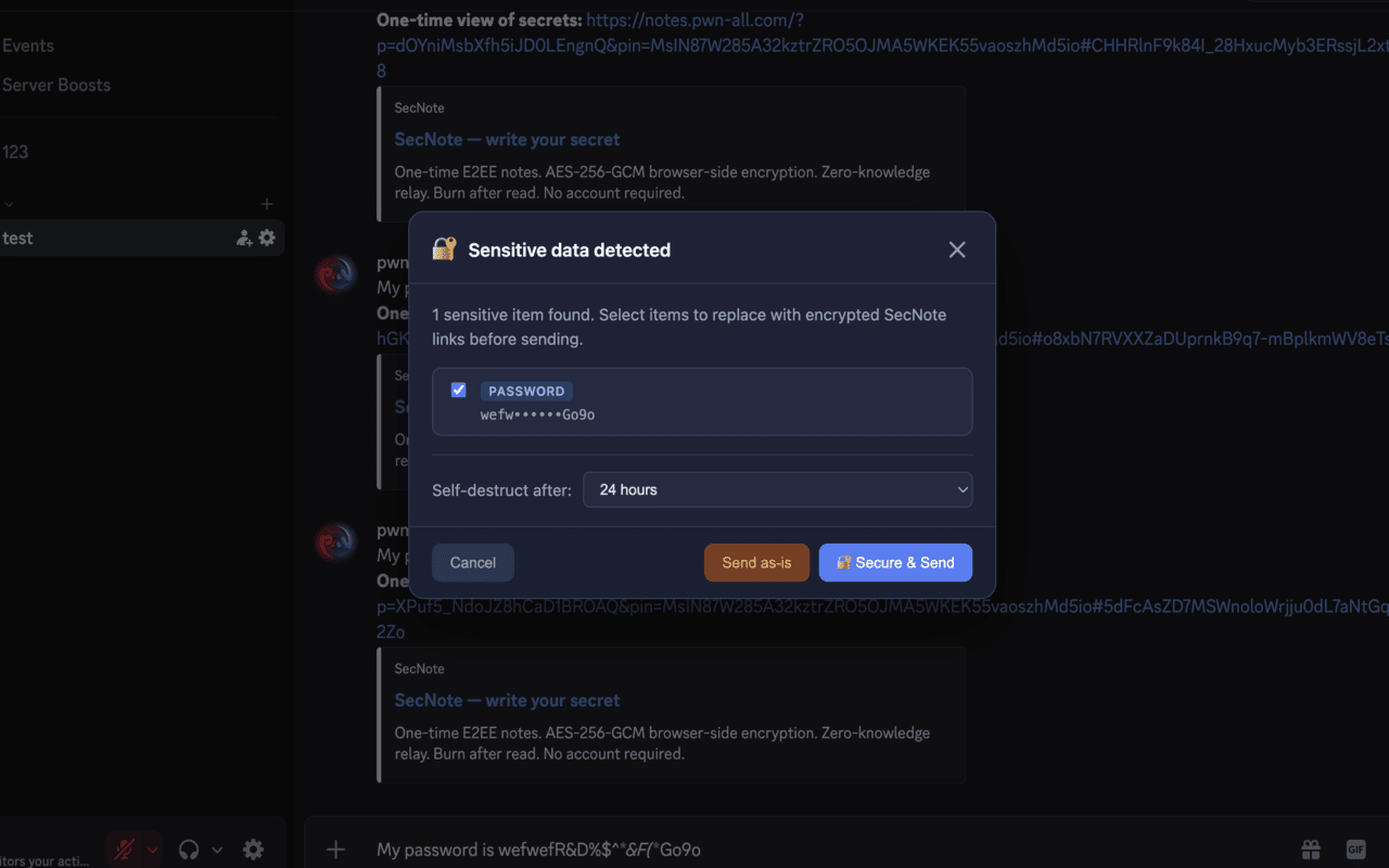 SMP — Secure Message Plugin gallery image