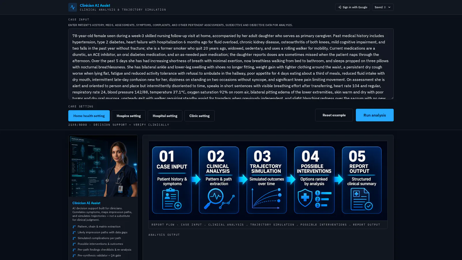 Clinician AI Assist screenshot 1