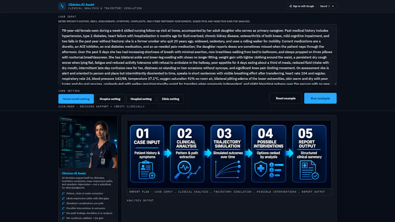 Clinician AI Assist screenshot 1