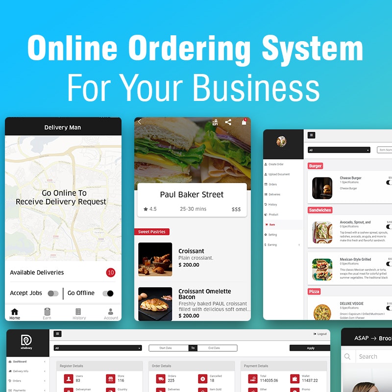 EDelivery - Online Ordering System