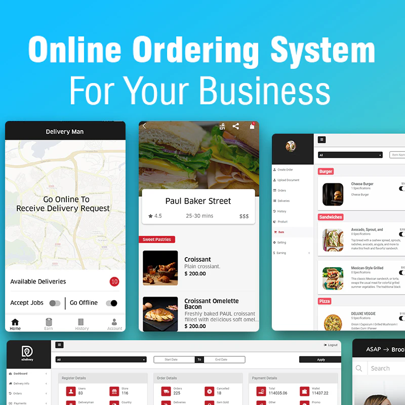 EDelivery - Online Ordering System