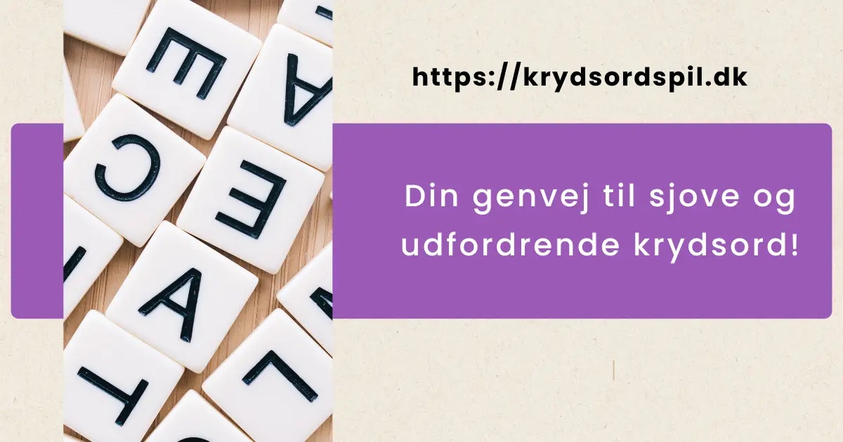 Media CrossordSpil.DK - Từ điển ô chữ - Tìm giải pháp để vượt qua trực tuyến! 1