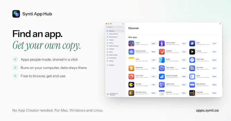 Synti Apps screenshot 4