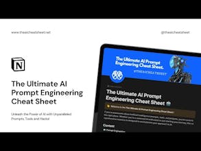 The AI Prompt Engineering Cheat Sheet gallery image