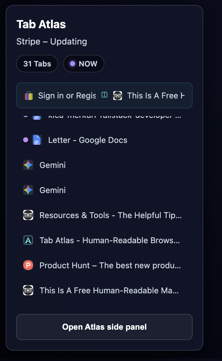 Tab Atlas gallery image