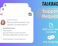 TalkbackAI - Review Reply with AI media 3