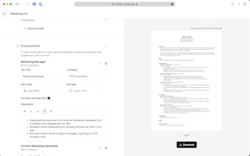 CV Forge gallery image