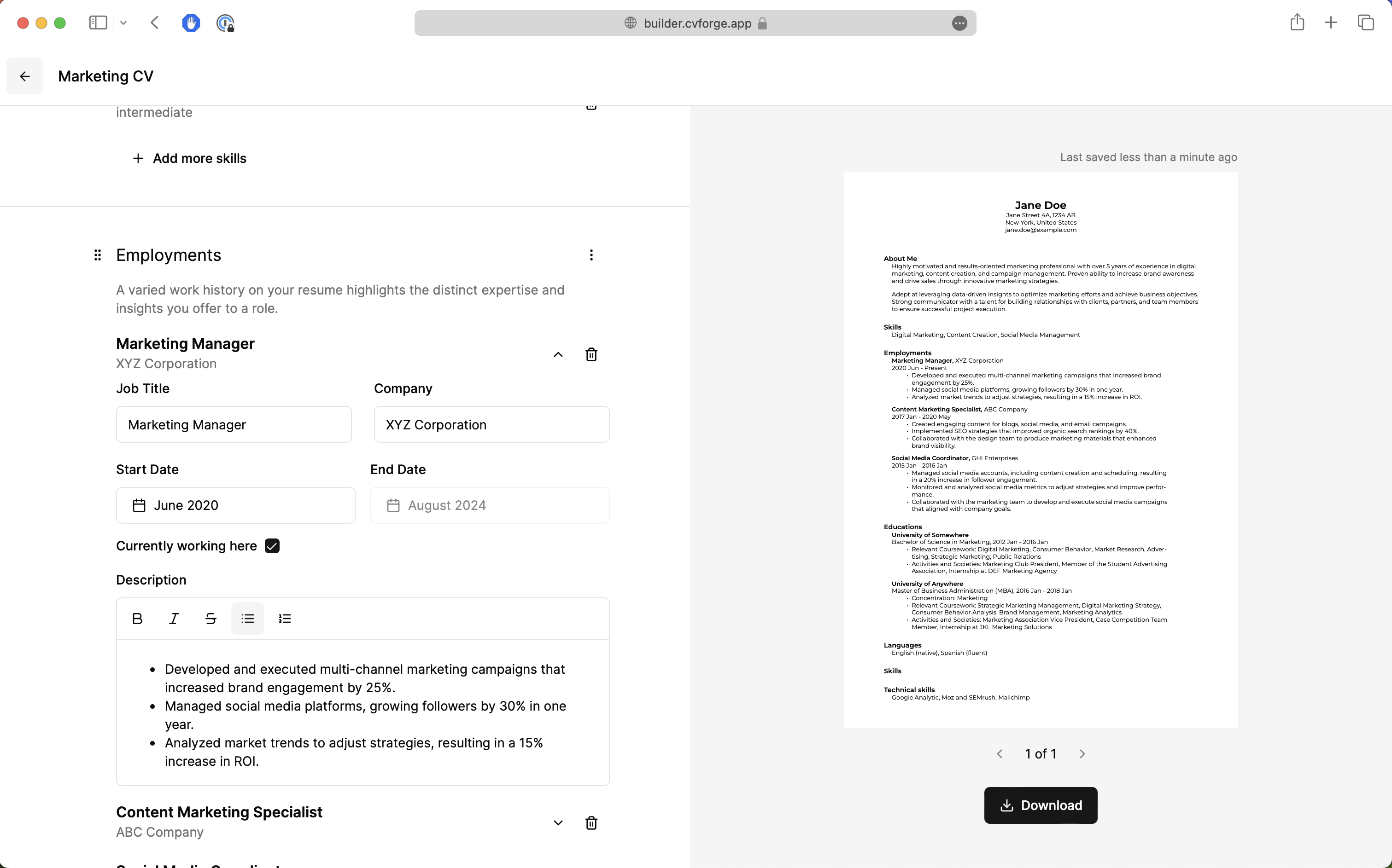 Media CV rèn 2