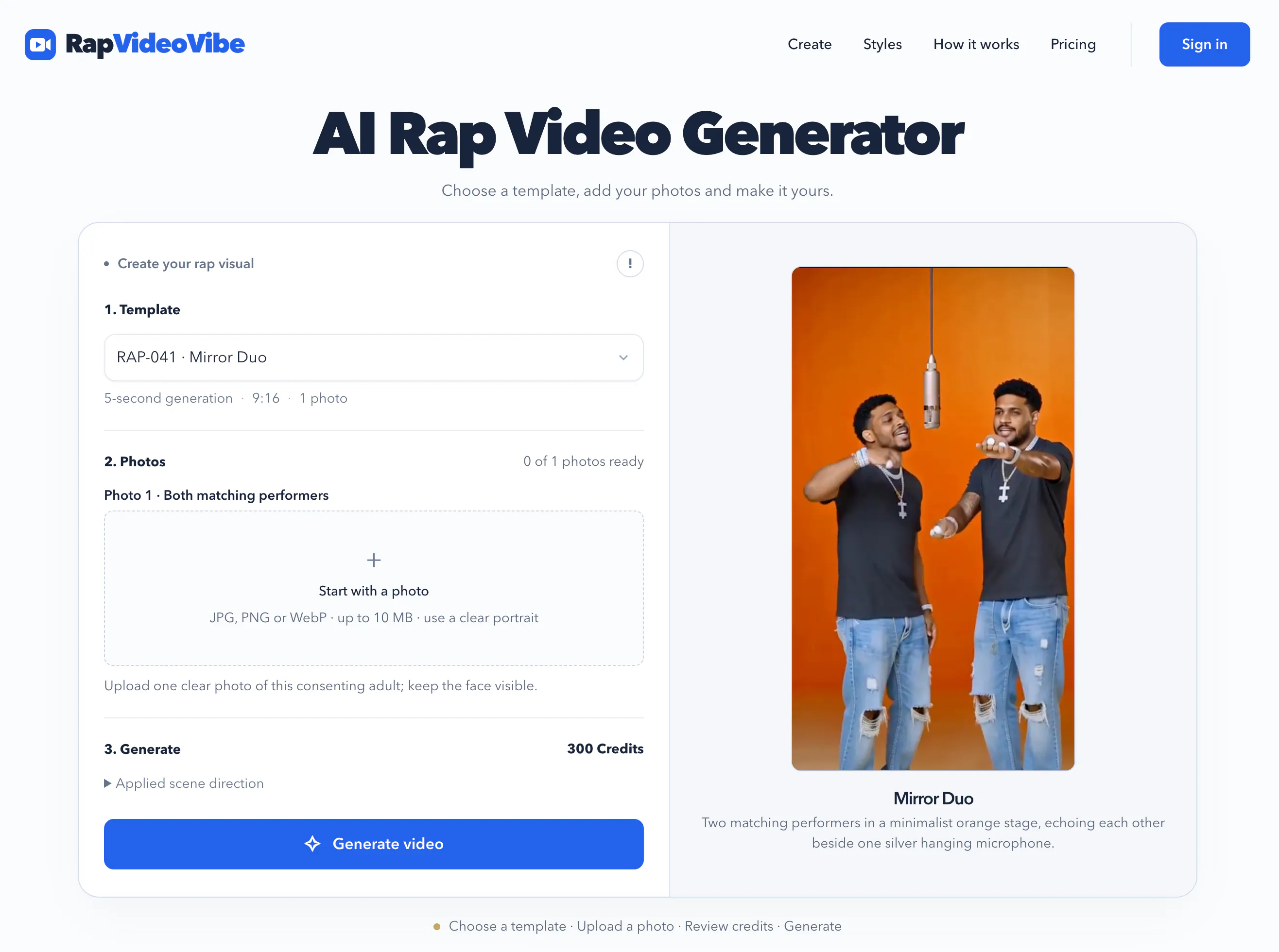 AI Rap Video Generator gallery image