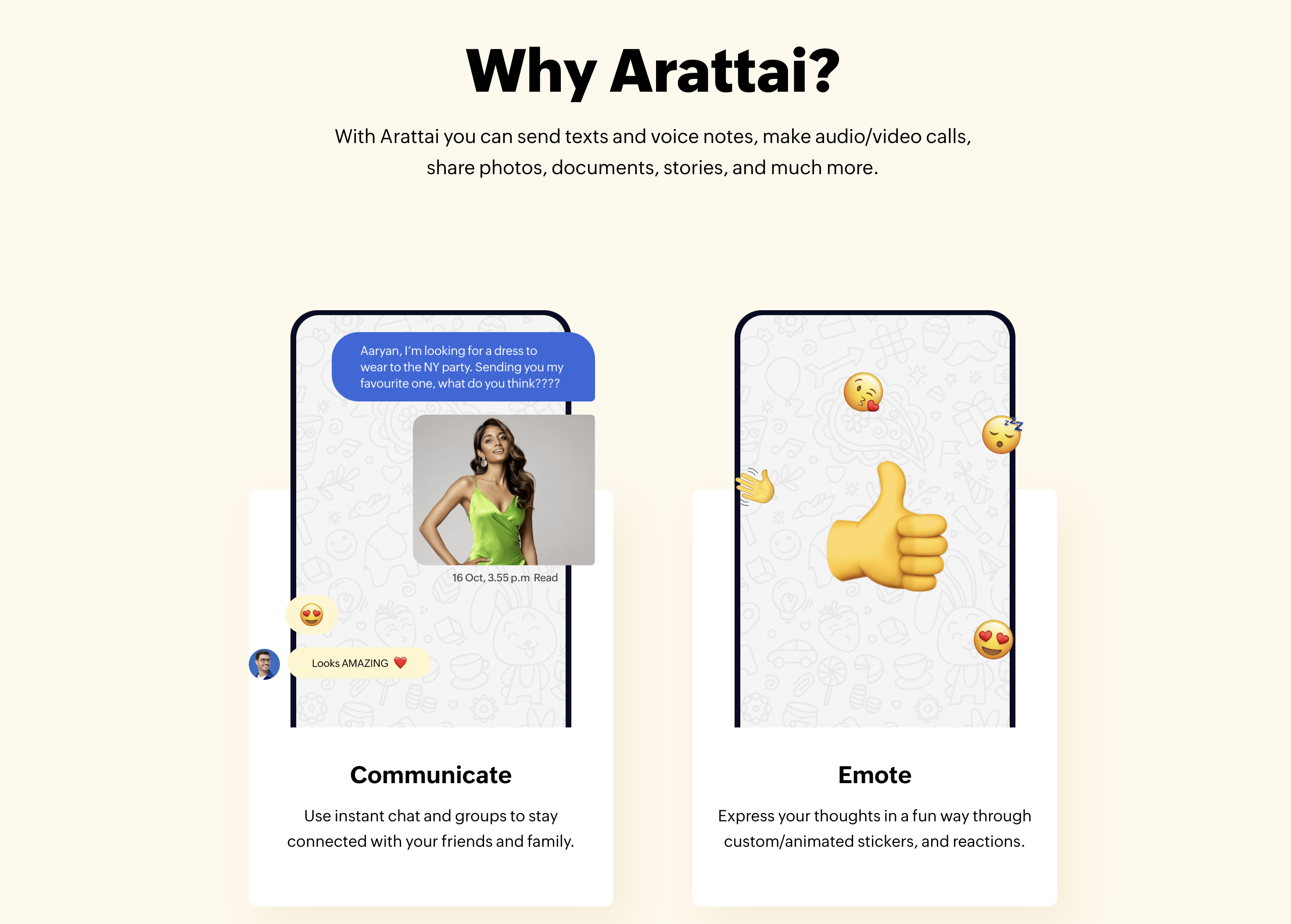 Média Chat - Chat et appel de l'application de Zoho 3