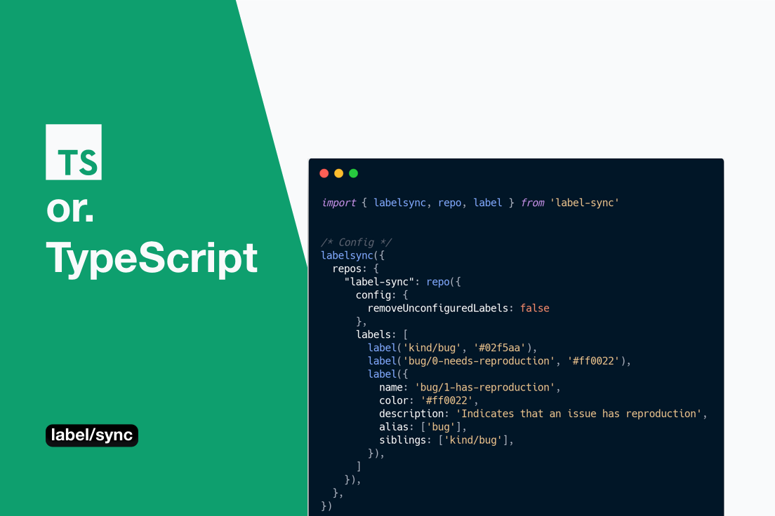 GitHub LabelSync gallery image