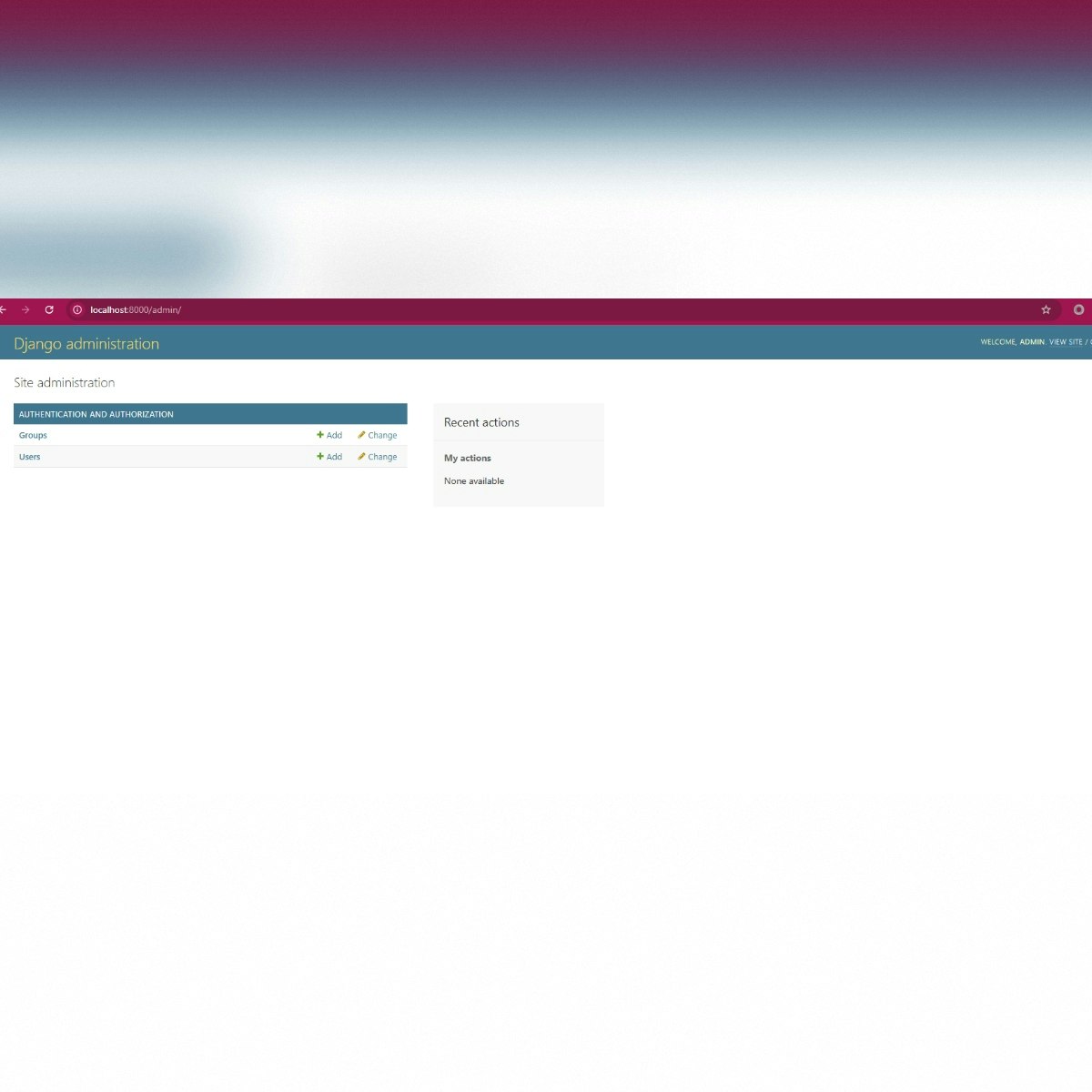 Boilerplate-Django Basic - Screenshot 3 preview