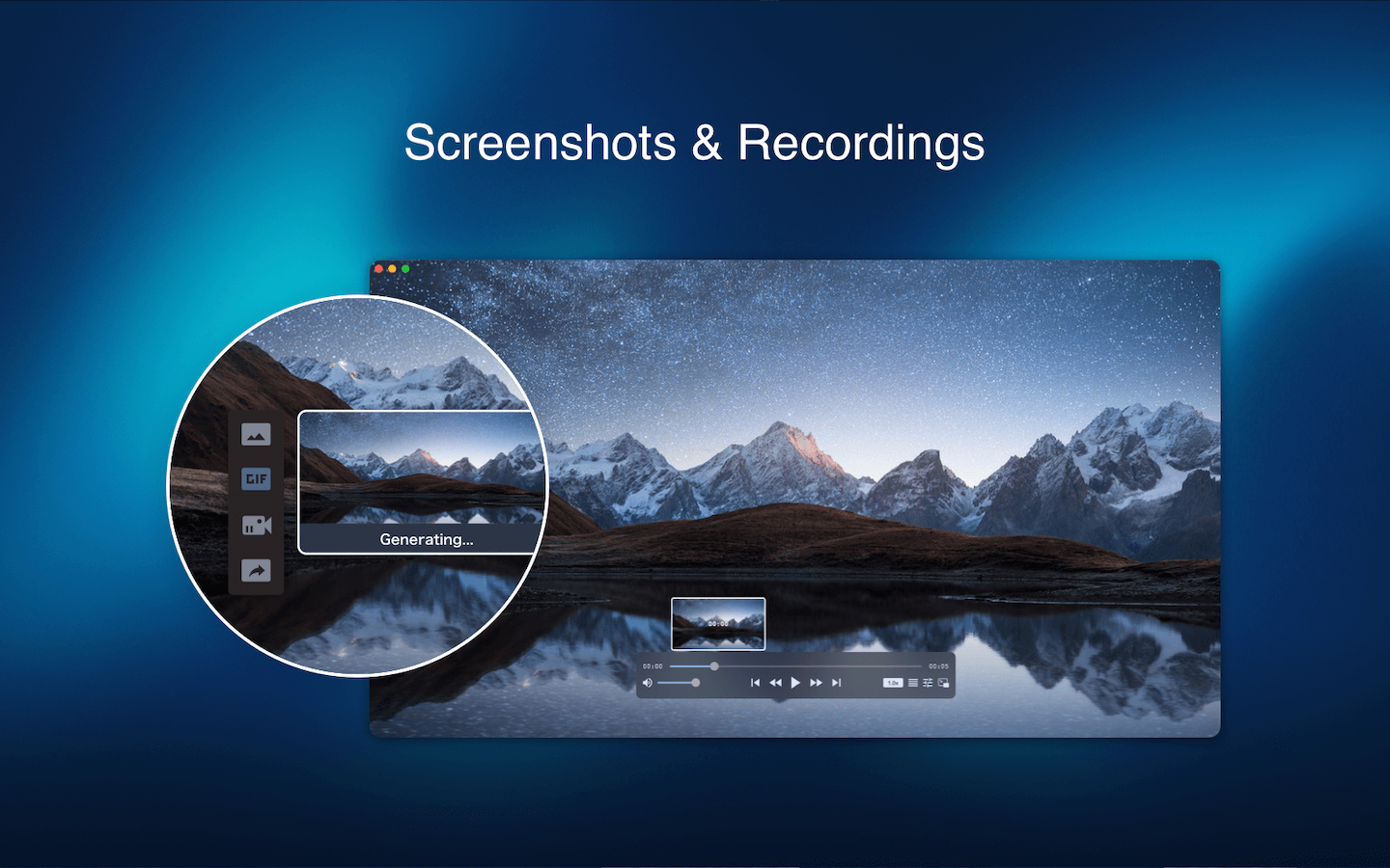 Media FIG Player - Trình phát âm thanh video HD tốt nhất - Phát lại, ảnh chụp màn hình, quay video, PIP, phụ đề 2